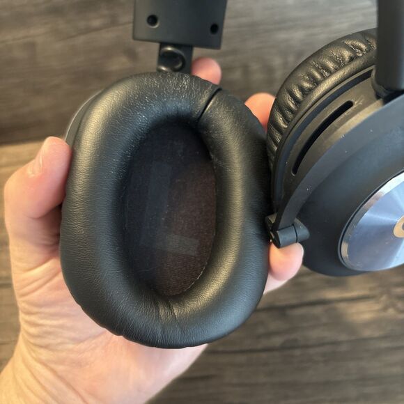 Logitech G Pro X Wired Gaming Headset Black- No Cord! Works! - Picture 7 of 8